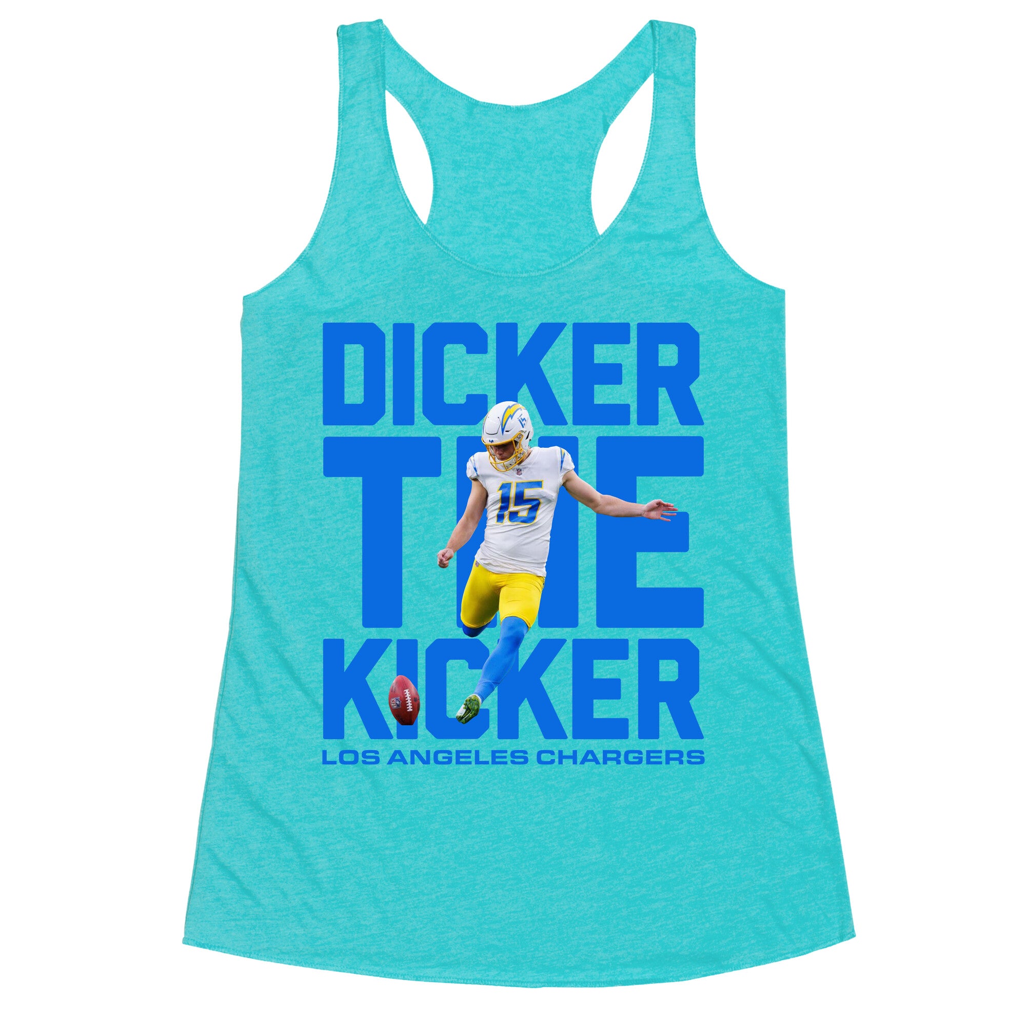 Dicker the Kicker Racerback Tank